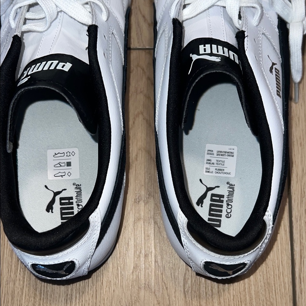 Puma Mexico Men's White-Black Athletic Shoes - Picture 9 of 15